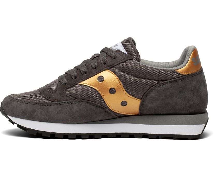 Saucony Jazz 81 Women's Originals Grey / Gold | Canada 020ZUTG